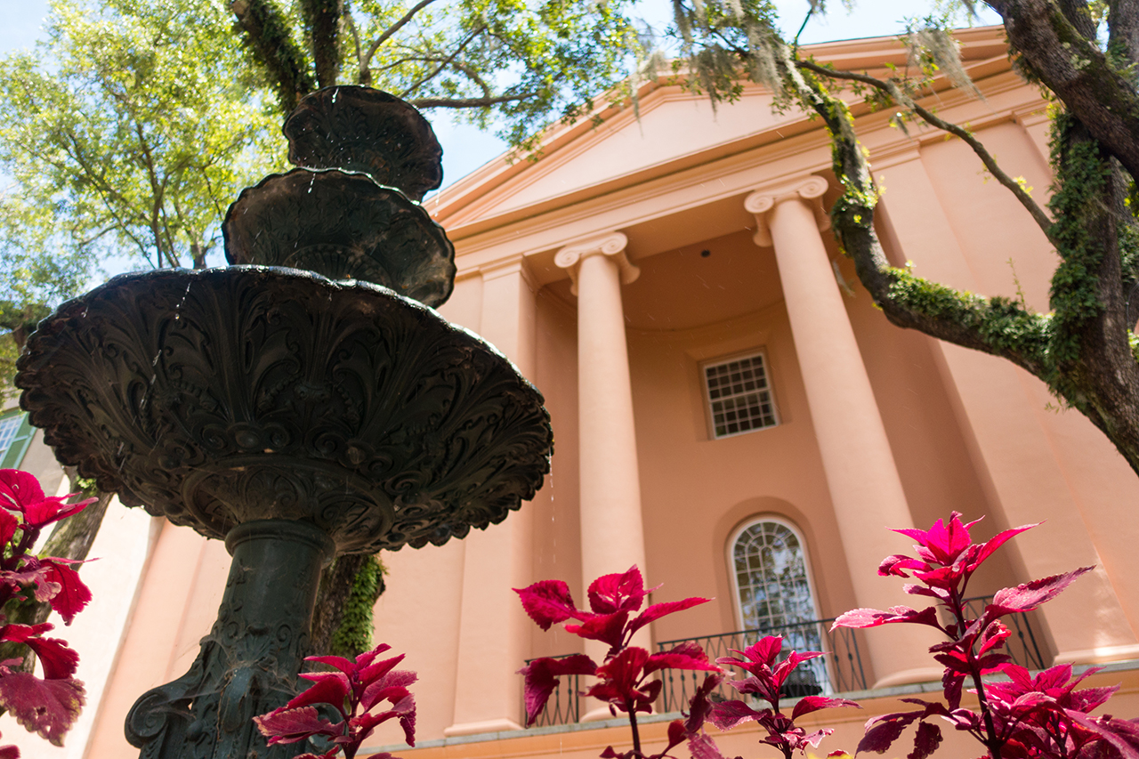 cofc fountain randolph hall