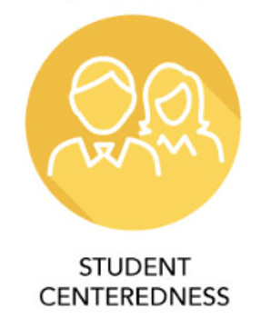 student centered badge