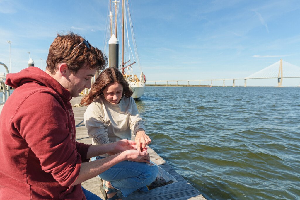 students study marine botany