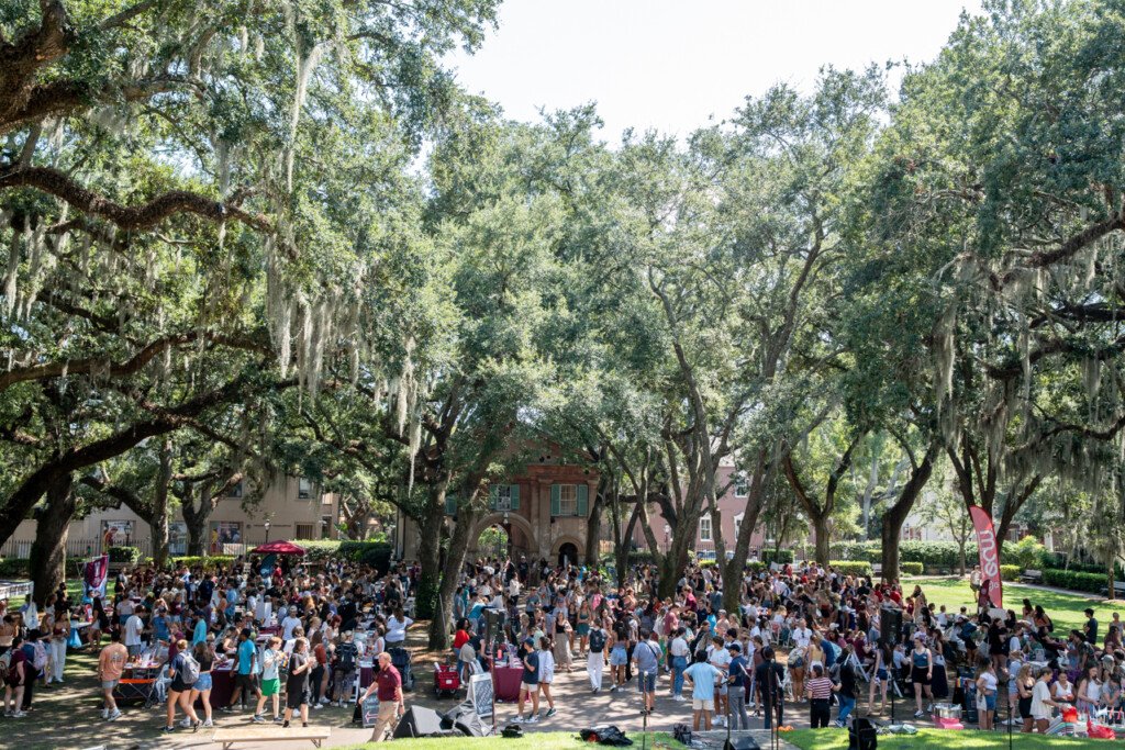 Large Group at the Best Fest in Cistern Yard