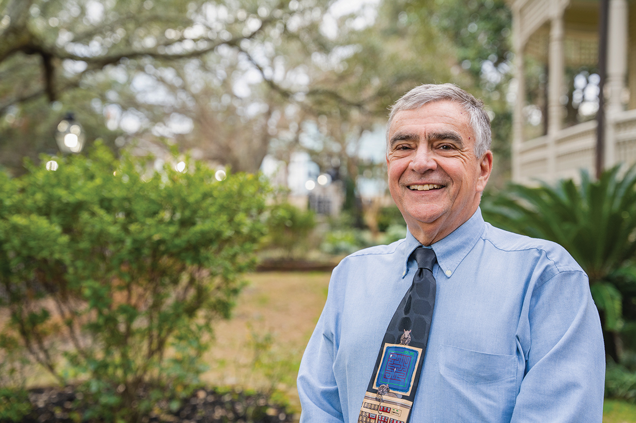 George Pothering at the College of Charleston 