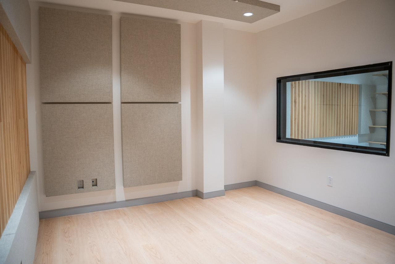 music room in the new Simons center for the arts 