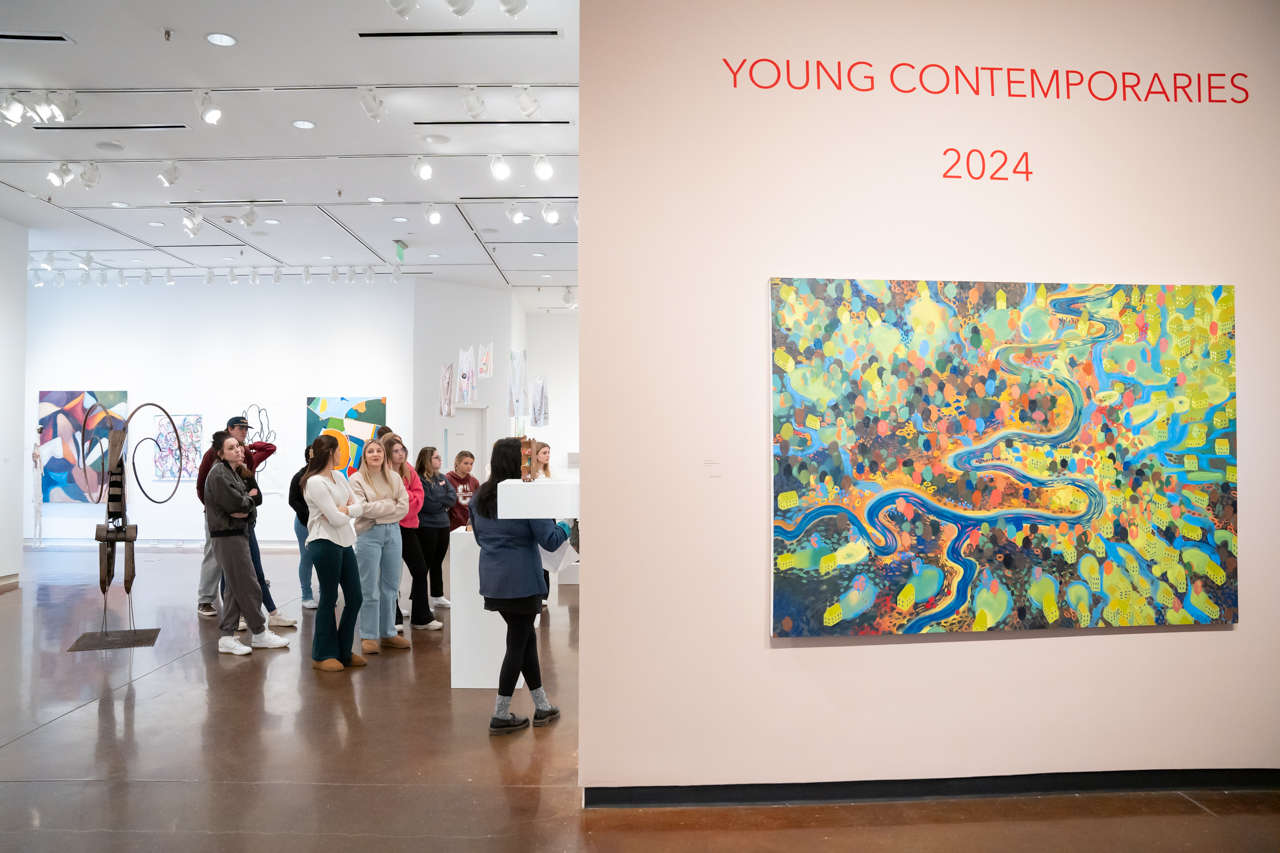 young contemporaries exhibit at the Halsey Gallery 