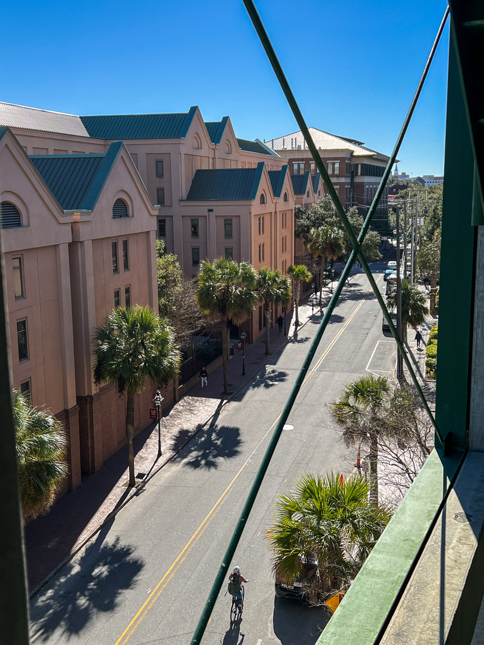 looking down St. Philips Street