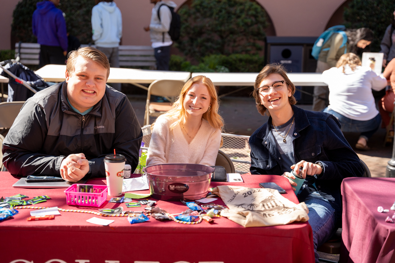 Valentines day at Cougar Mall 