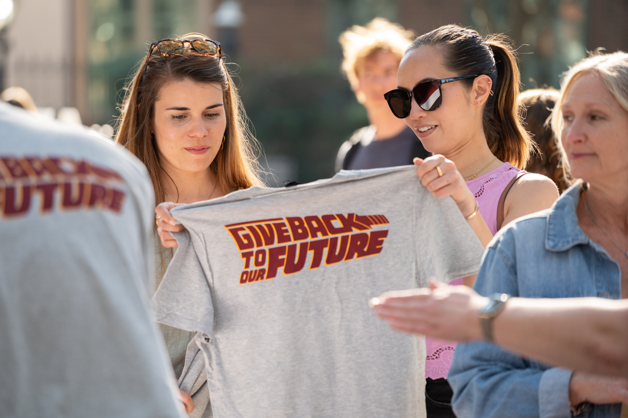 give back to the future was the theme at this years CofC day