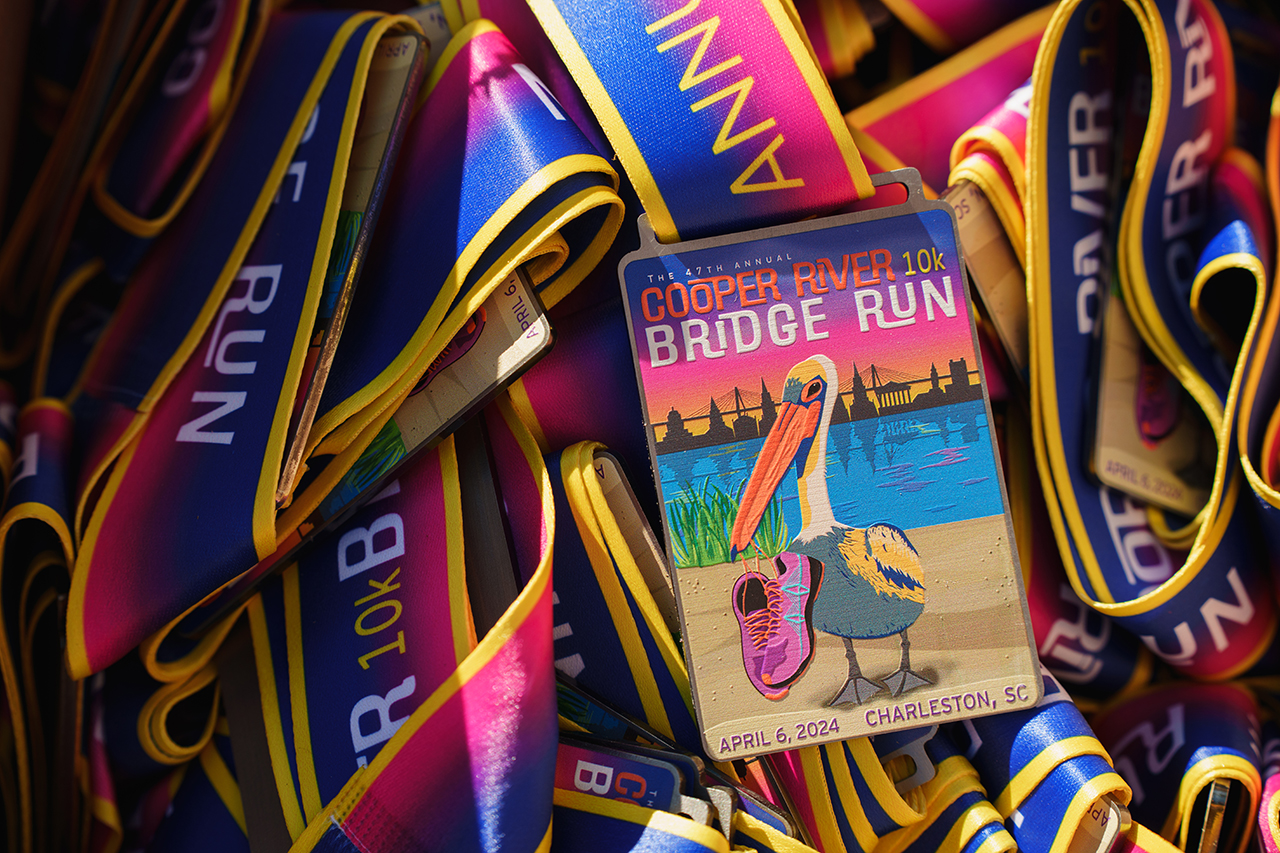bridge run medals