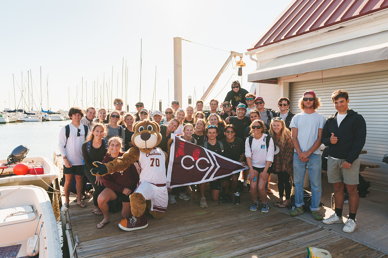 The College of Charleston Sailing Team Group Photo