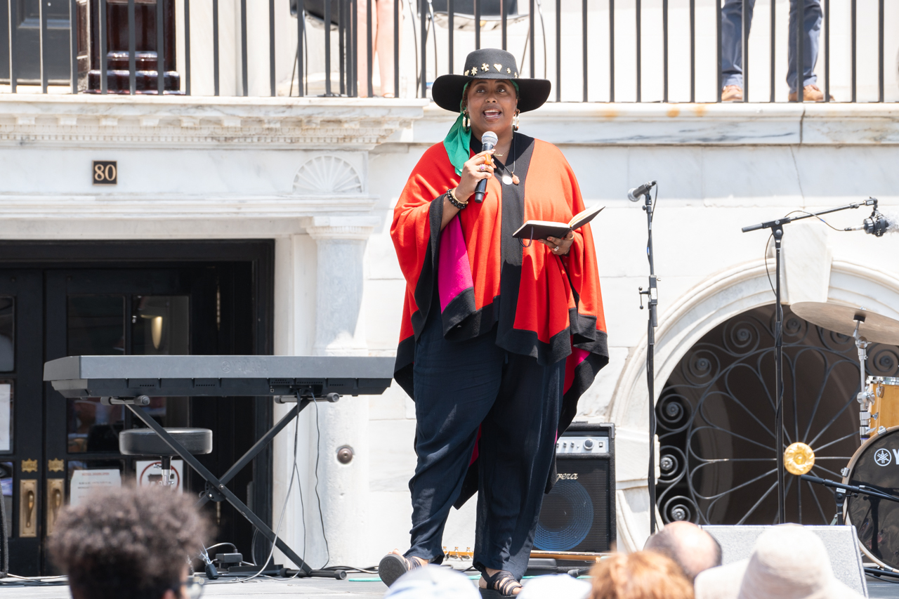 Poet speaks at 2024 Spoleto Festival Opening in Charleston