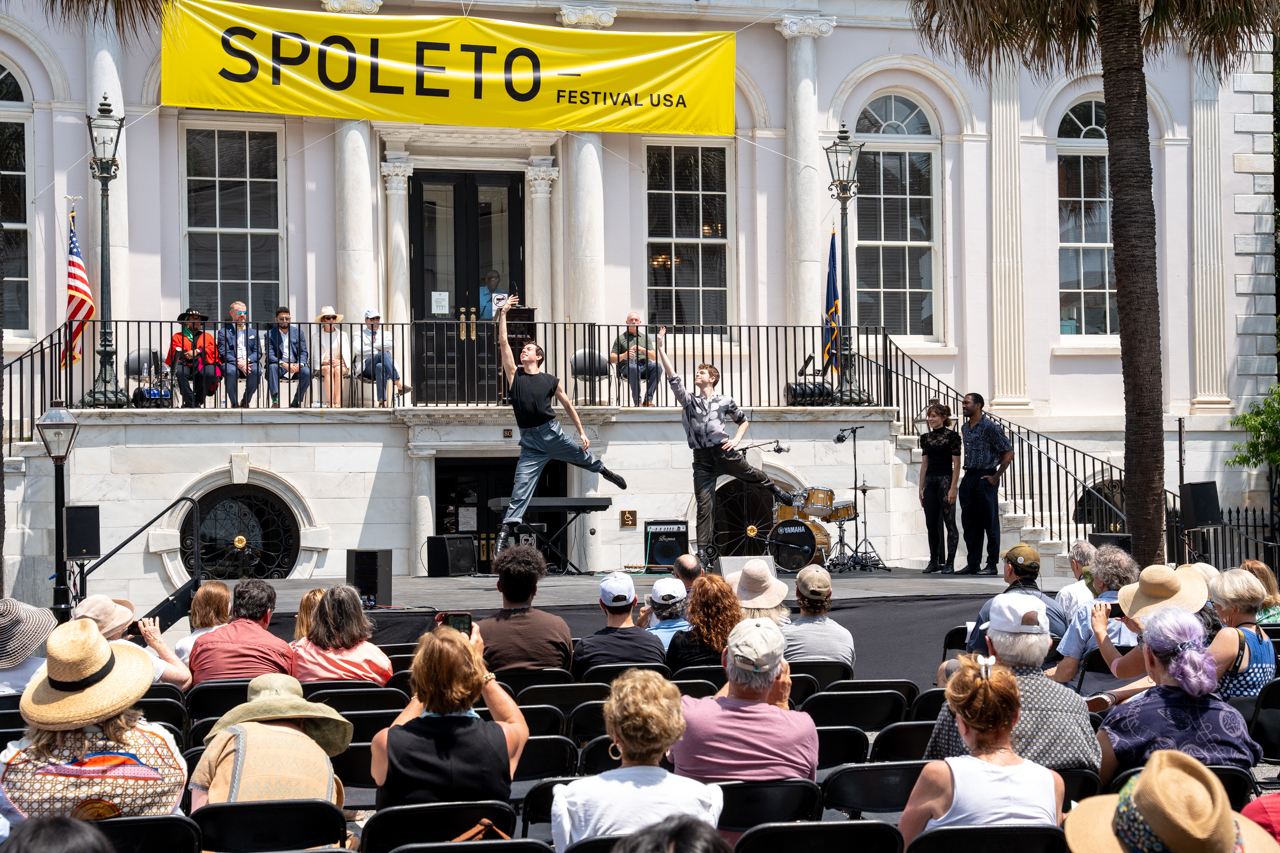 dancers leap at 2024 Spoleto Festival Opening in Charleston