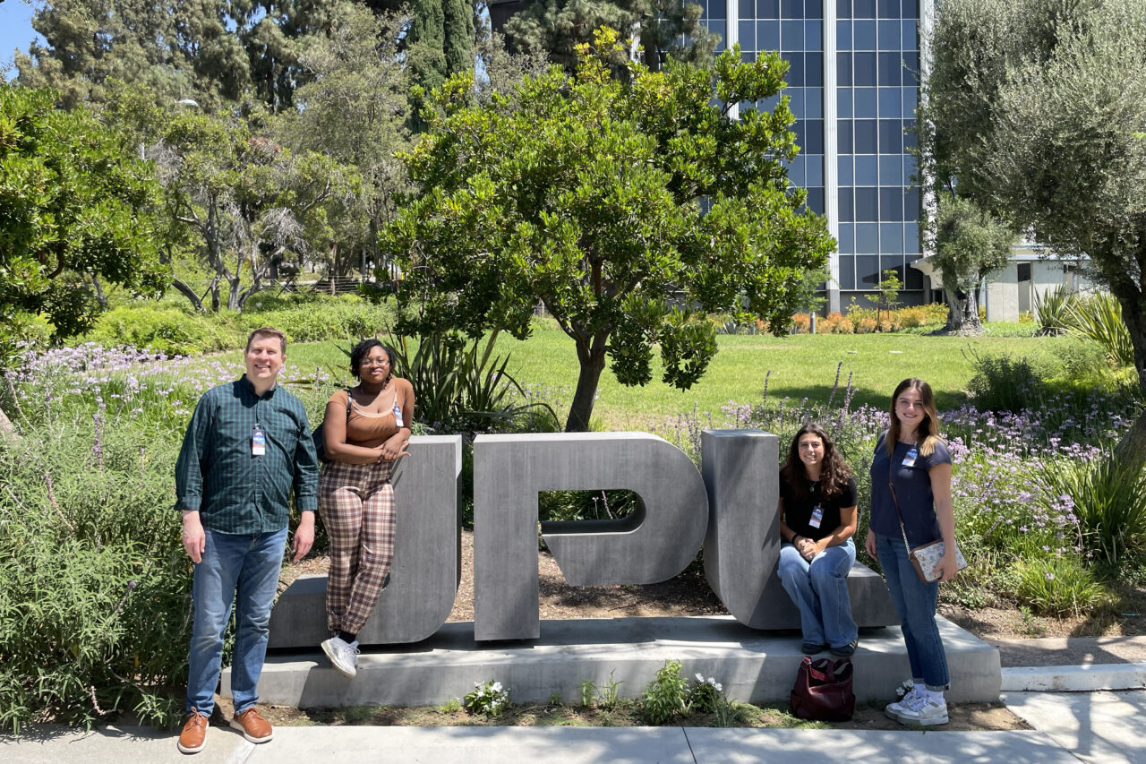 Students travel to Pasedena, CA to NASA's jet propulsion lab 