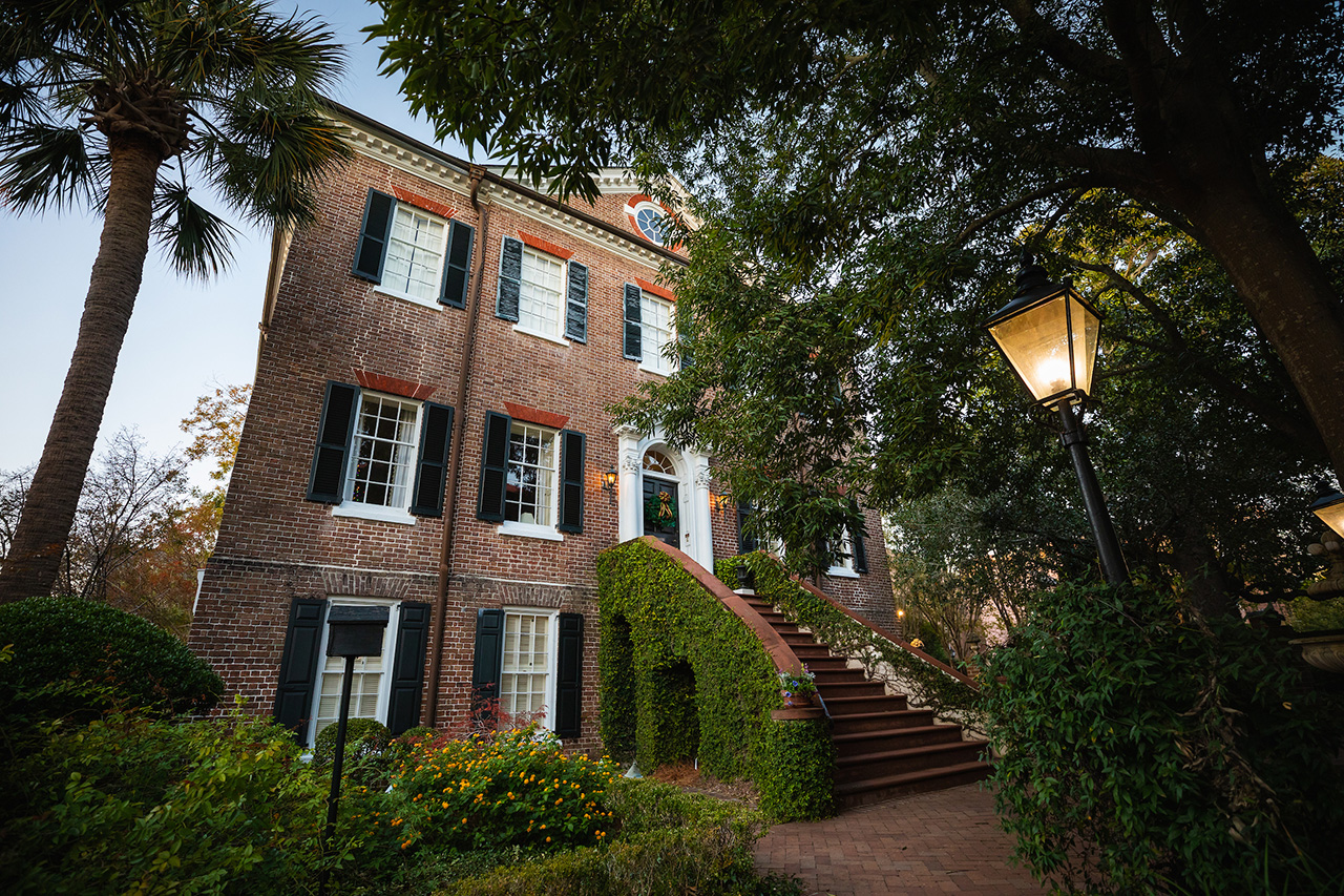 The President's House at Dusk