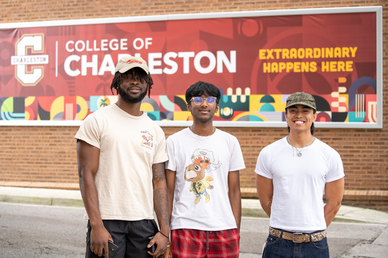 helping out on move in day