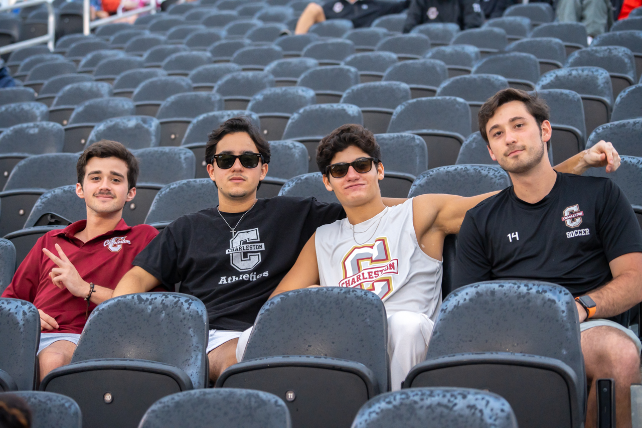 Friday night's soccer game celebrated the 50th anniversary of Men's soccer the College of Charleston