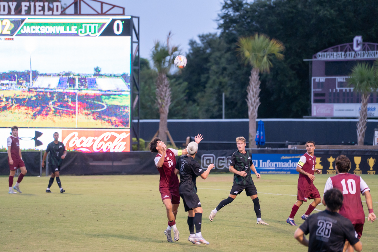 Friday night's soccer game celebrated the 50th anniversary of Men's soccer the College of Charleston