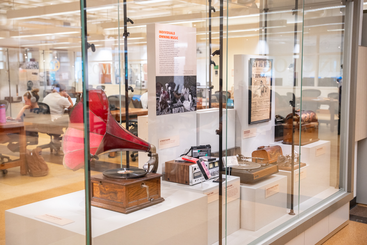 Lightning Speed Exhibit in the Addlestone Library