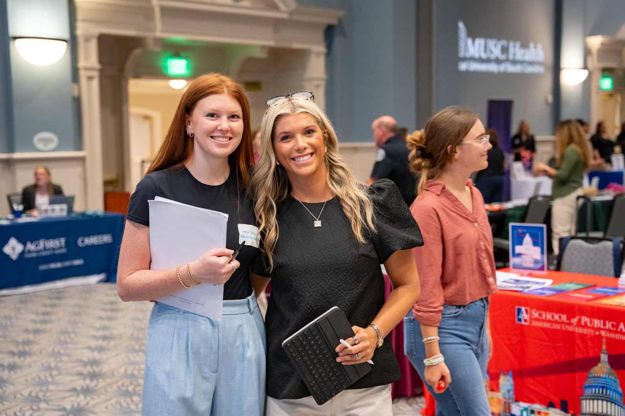 College of Charleston hosts the Career Exploration Fair at the Gillard Center 