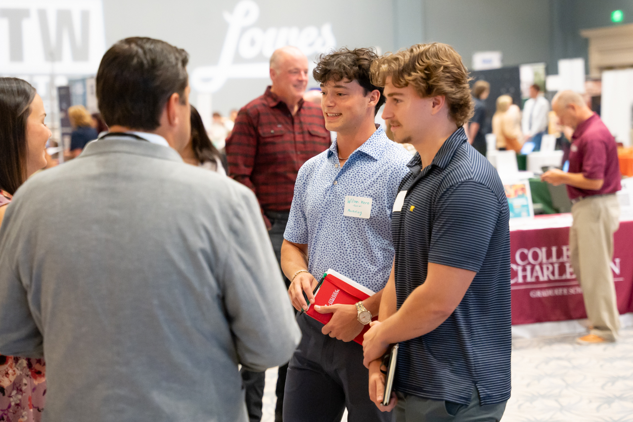 College of Charleston hosts the Career Exploration Fair at the Gillard Center 