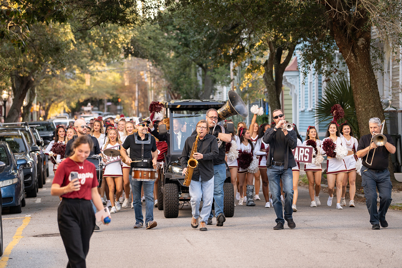 second line at the college of Charleston