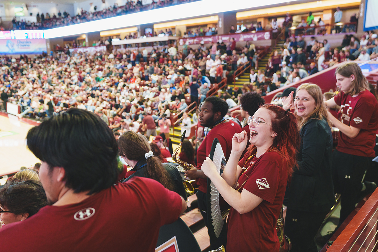 College of Charleston Men's Basketball Team home game