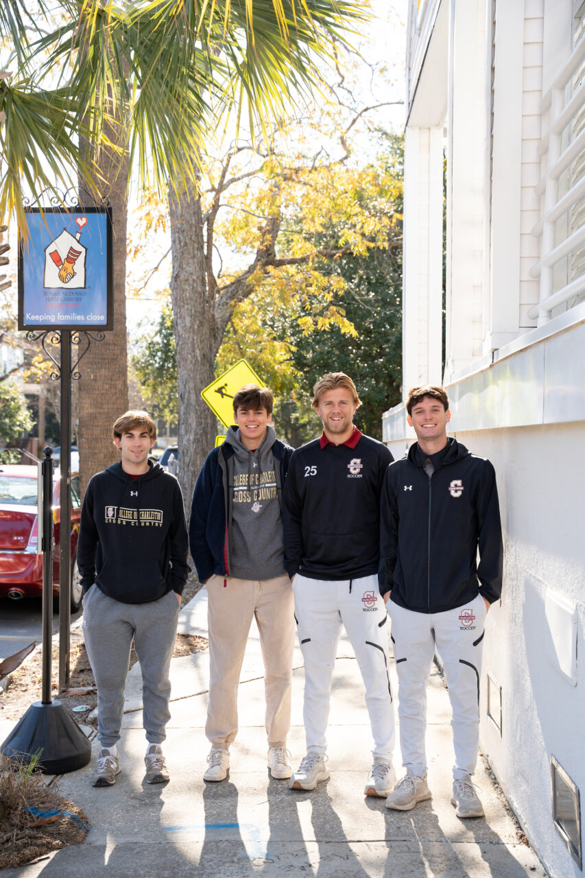 Student Athletes Volunteer at Ronald McDonald House in Charleston 