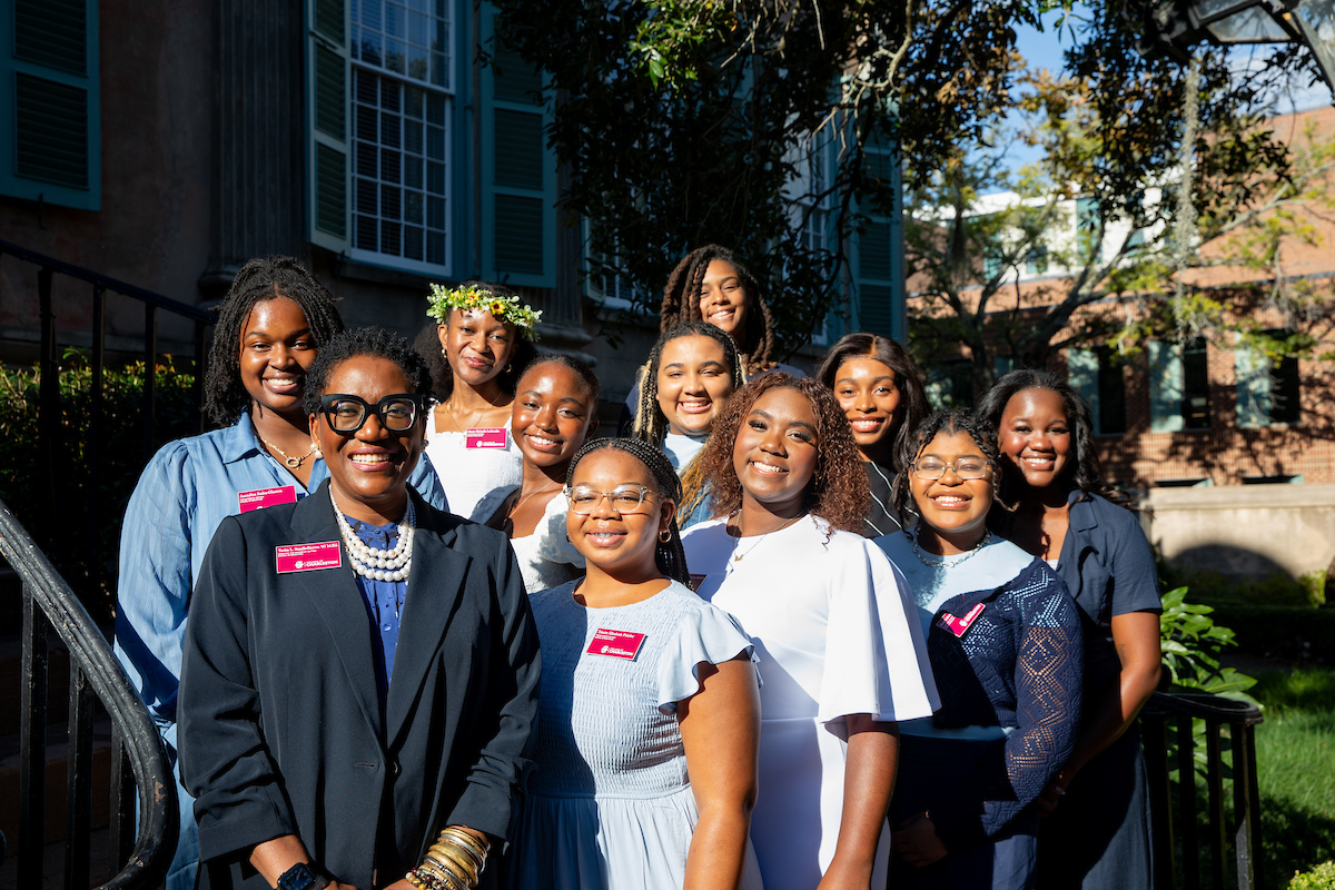 Sisters of Septima cohort and leader, Techa Smalls-Brown.