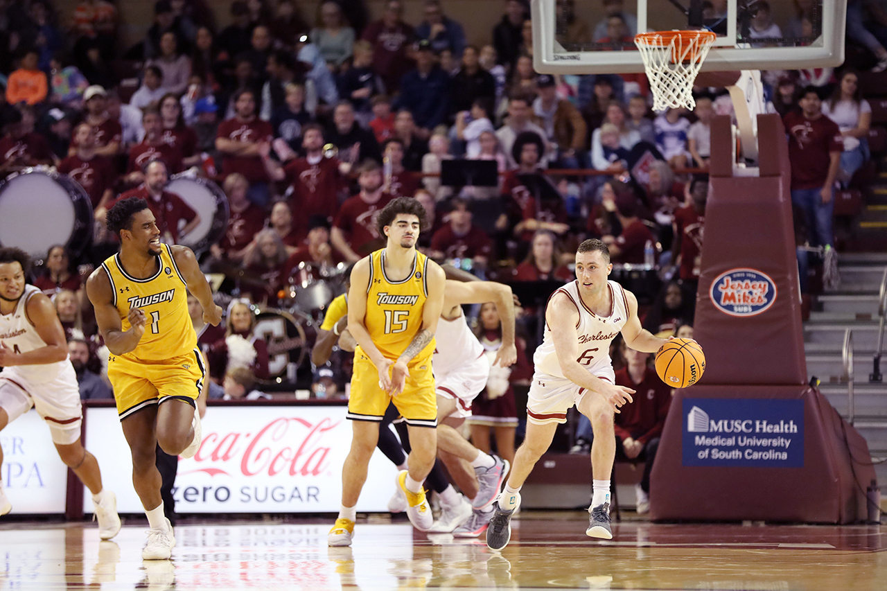 Men's basketball team beats Towson