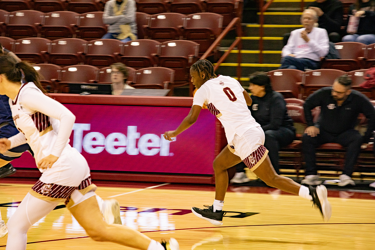 The Charleston Women's Basketball team takes on Monmouth on Friday in TD Arena.