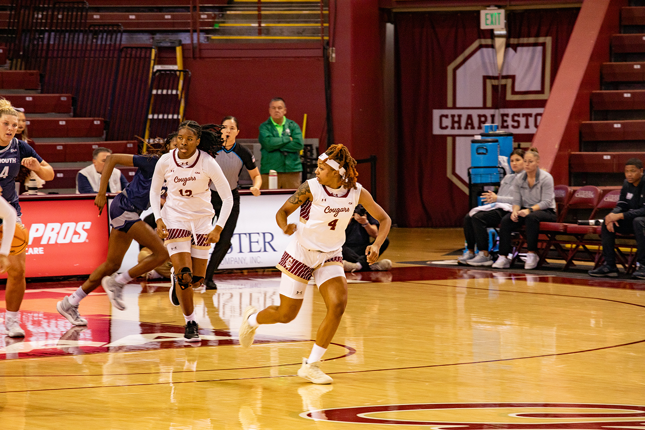 The Charleston Women's Basketball team takes on Monmouth on Friday in TD Arena.