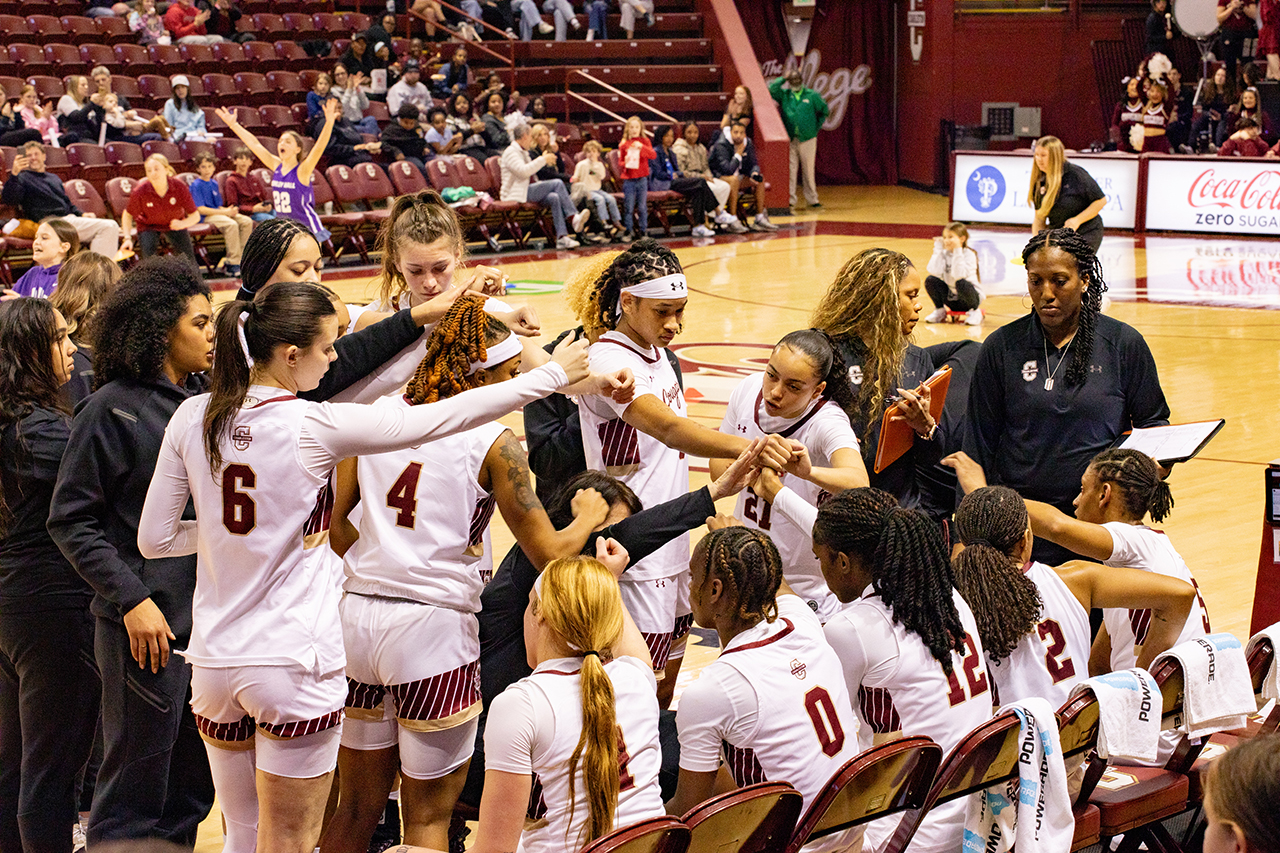 The Charleston Women's Basketball team takes on Monmouth on Friday in TD Arena.