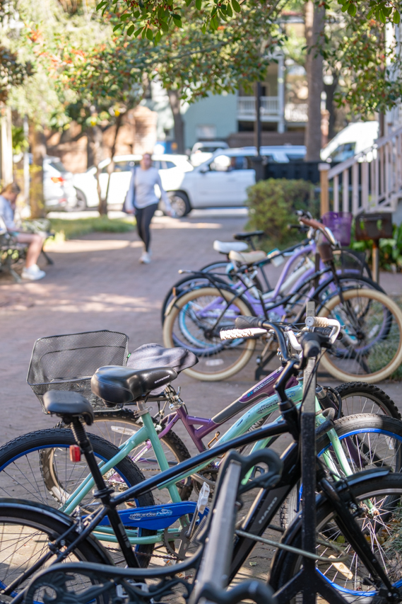 bikes on campus 