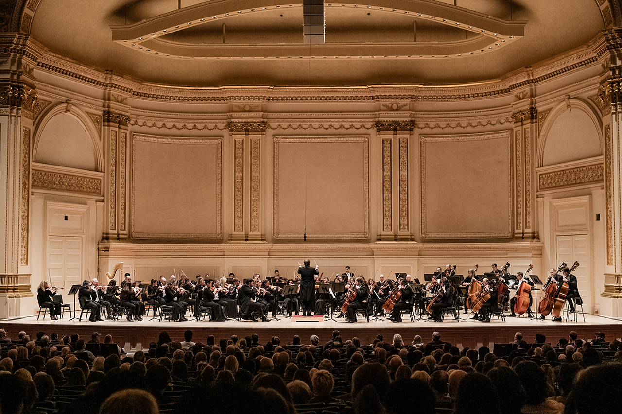 he College of Charleston Orchestra performs at the prestigious Carnegie Hall in New York City