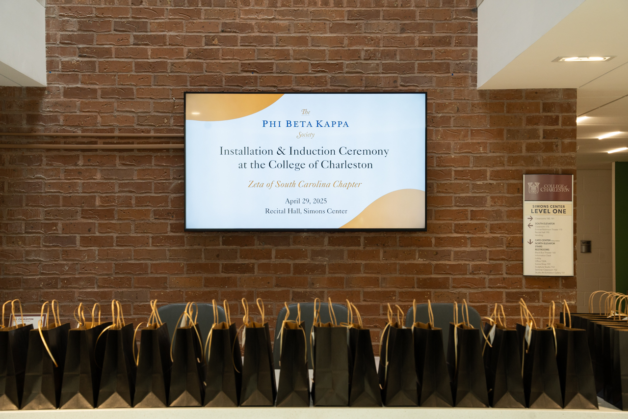 Phi Beta Kappa Induction Ceremony