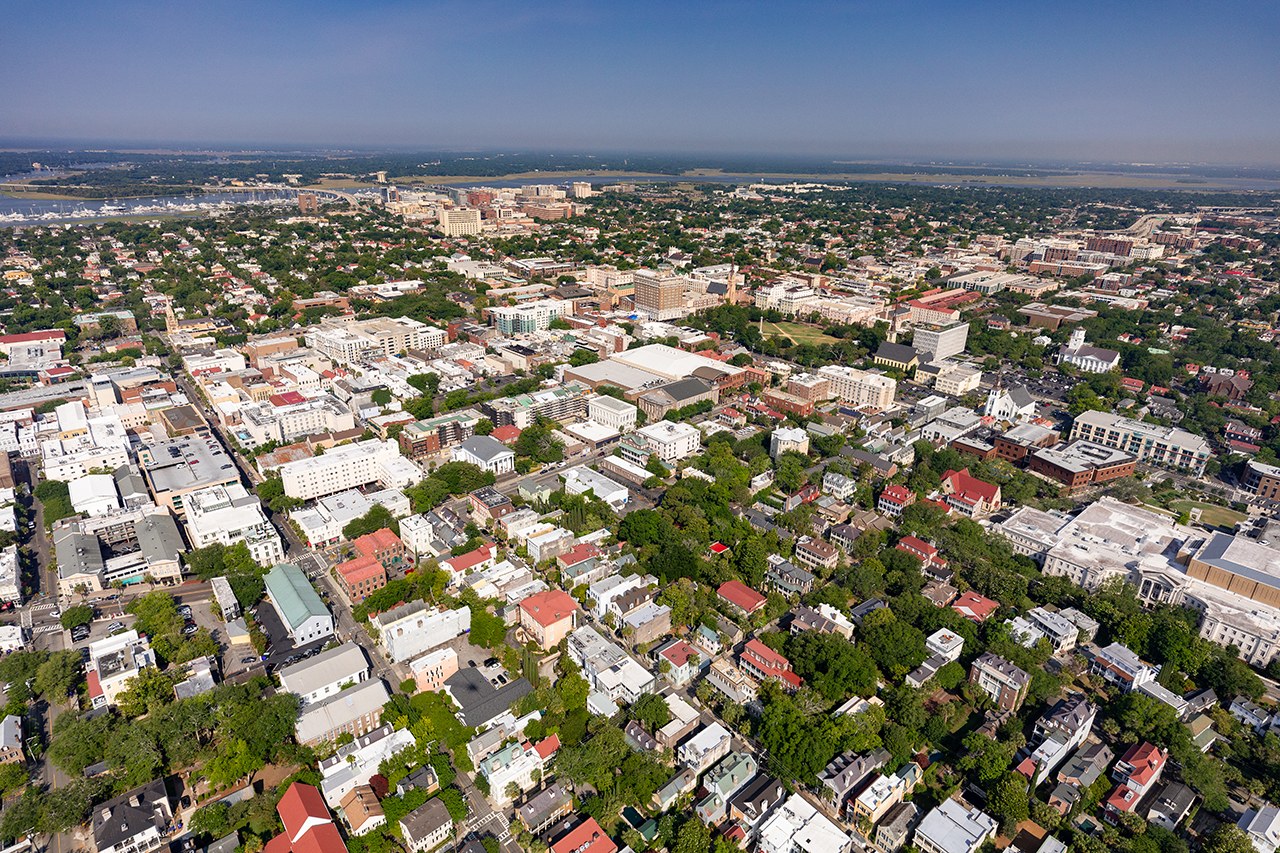 campus aerial