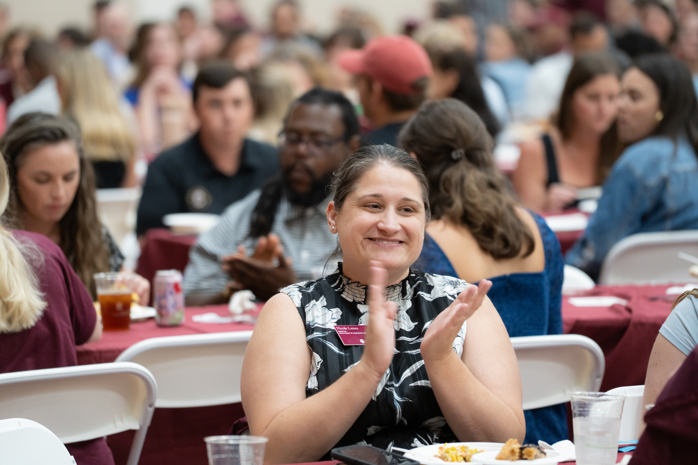 Staff come together to celebrate Staff Awards during the annual luncheon.