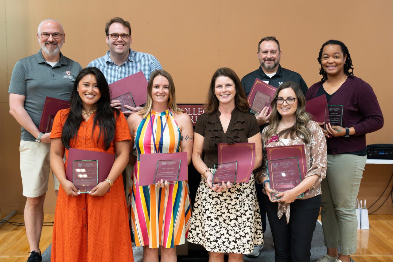 Award winners at Staff Awards Lunch