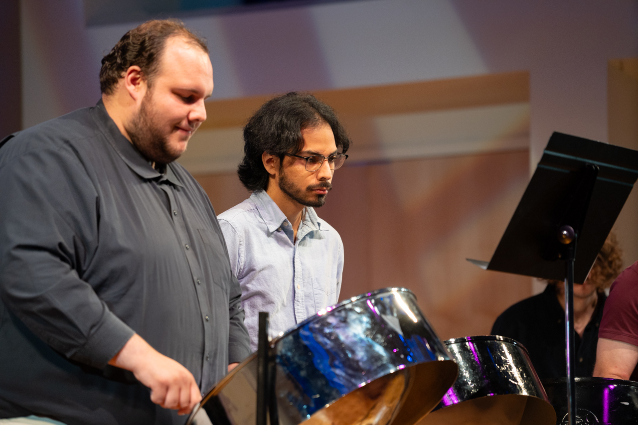 Steel Drums take the stage in the Young Artist Series for Spoletto Festival in the Simons Center