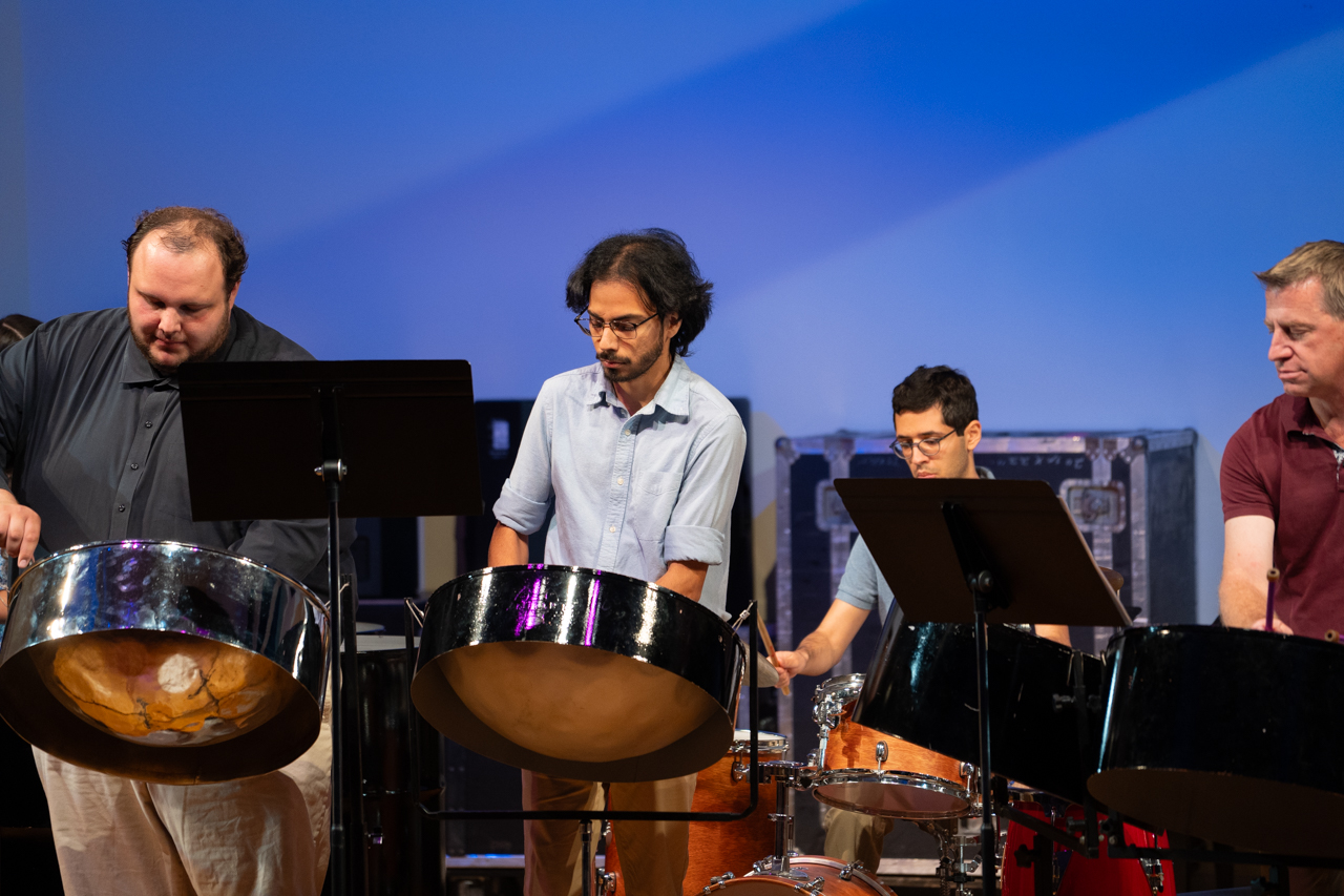 Steel Drums take the stage in the Young Artist Series for Spoletto Festival in the Simons Center