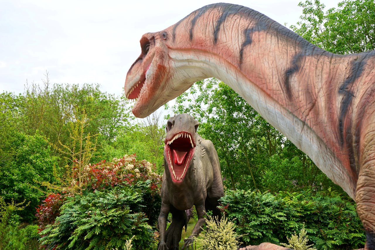 two dinosaurs