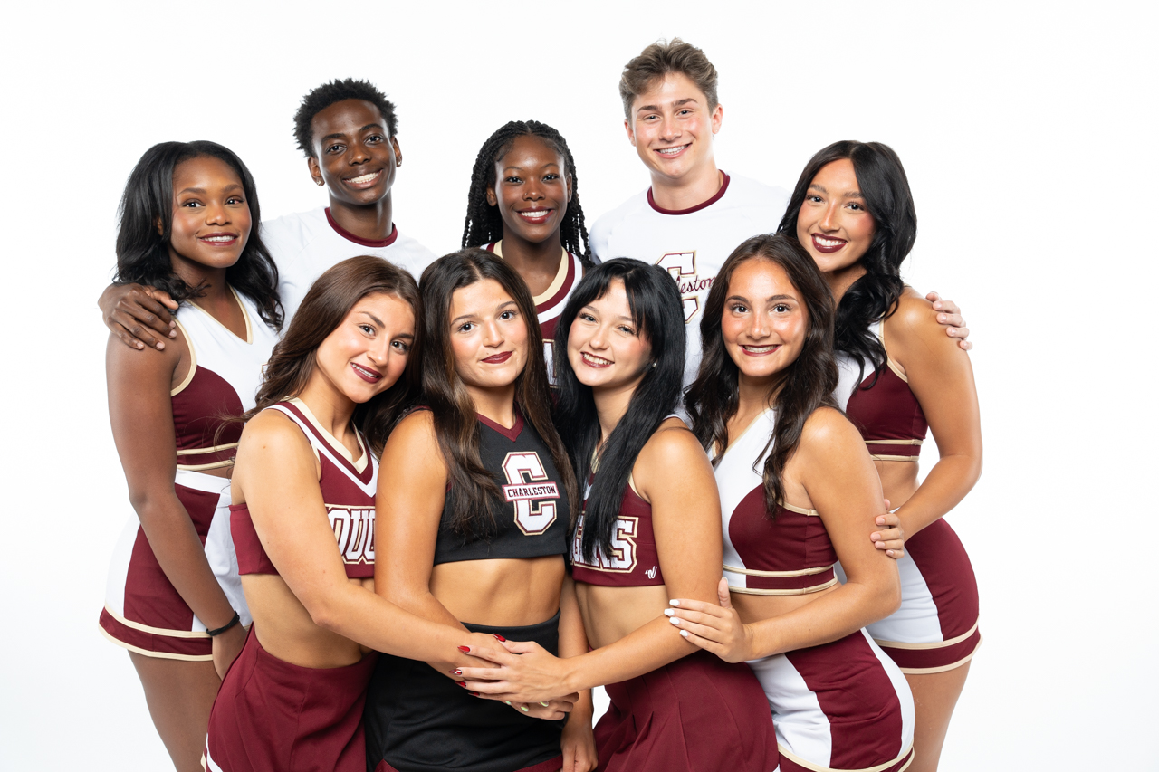 The Cheer Team is excited to get the year started 