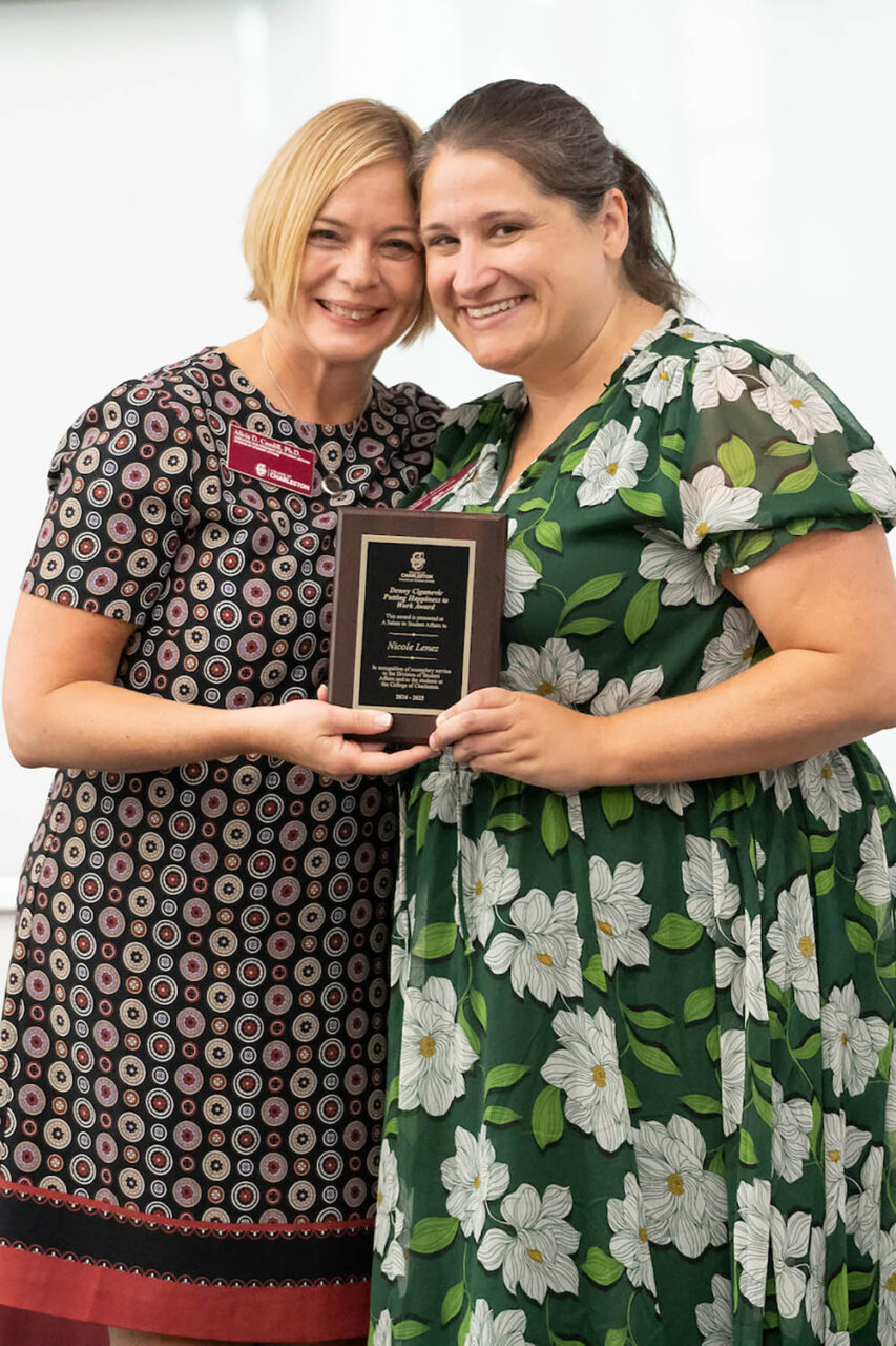 Alicia Caudill with Nicole Lenez