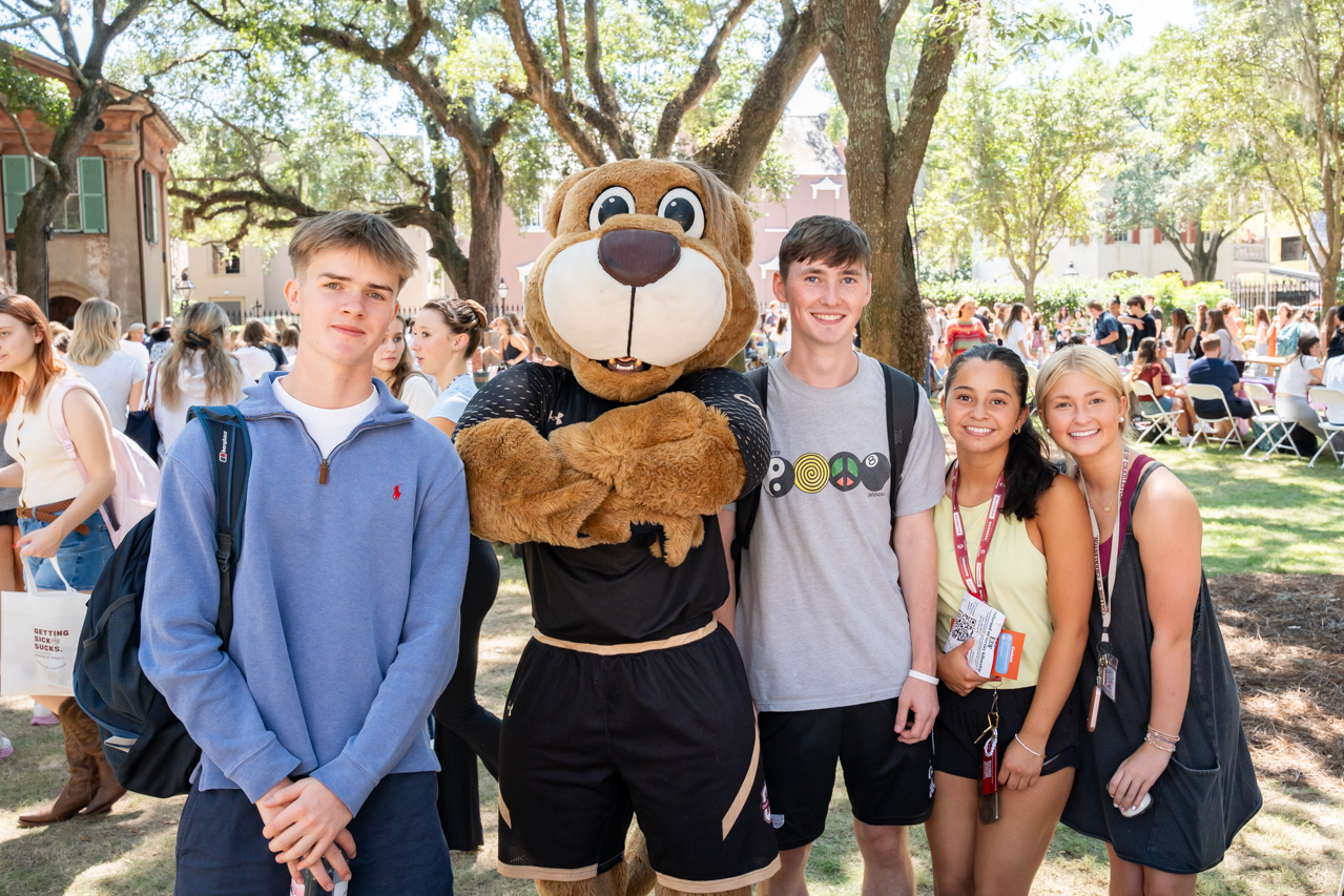 posing with Clyde at Best Fest 