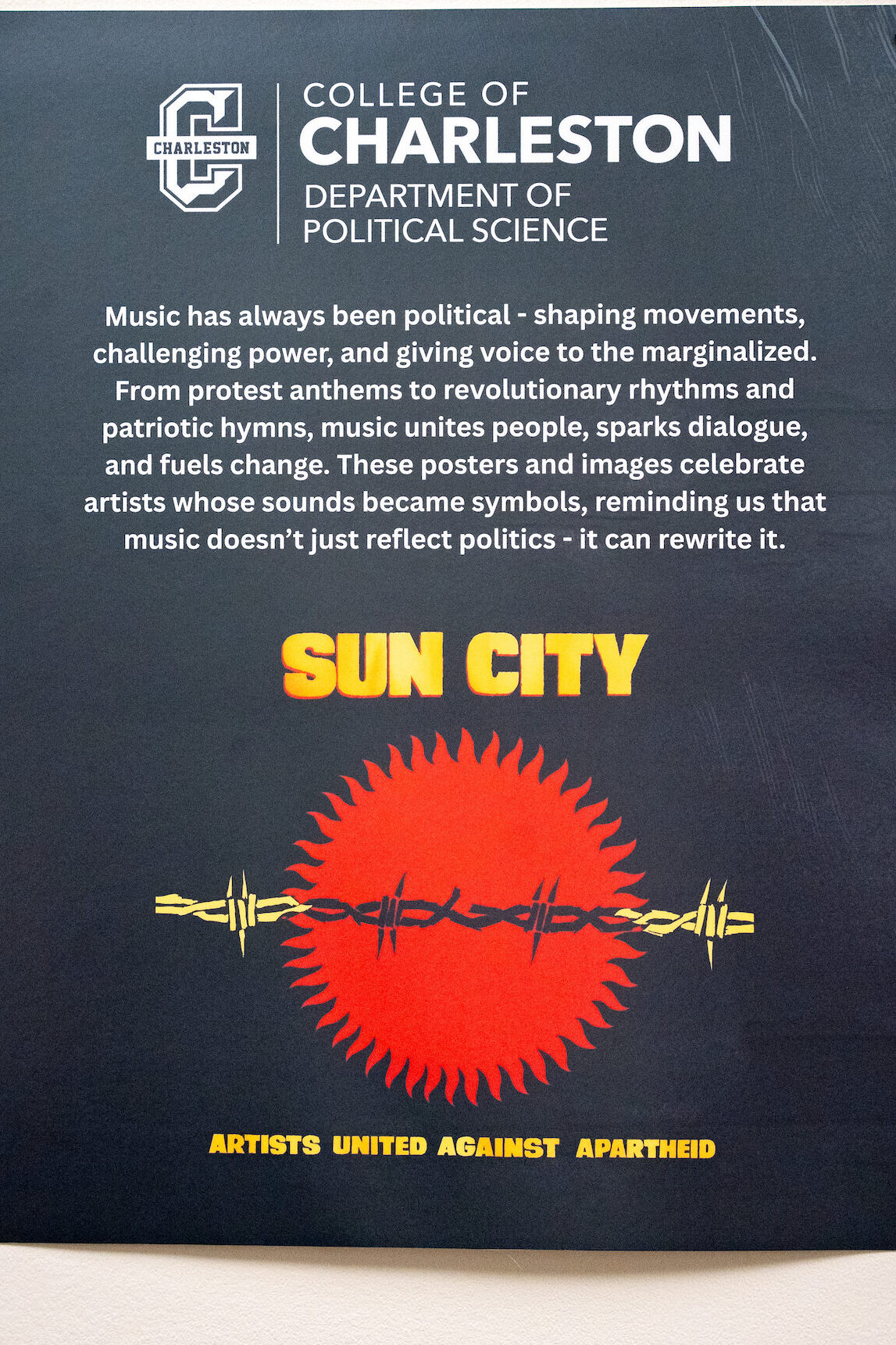 Music and Political Science Exhibit