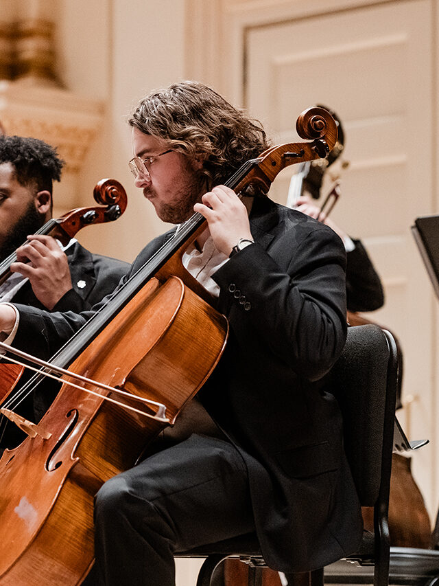 he College of Charleston Orchestra performs at the prestigious Carnegie Hall in New York City
