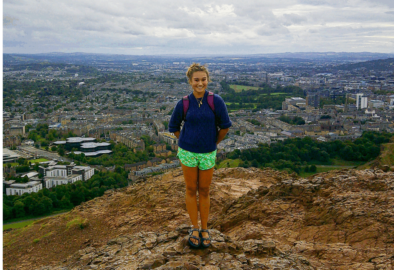 Emma Piazza in Scotland