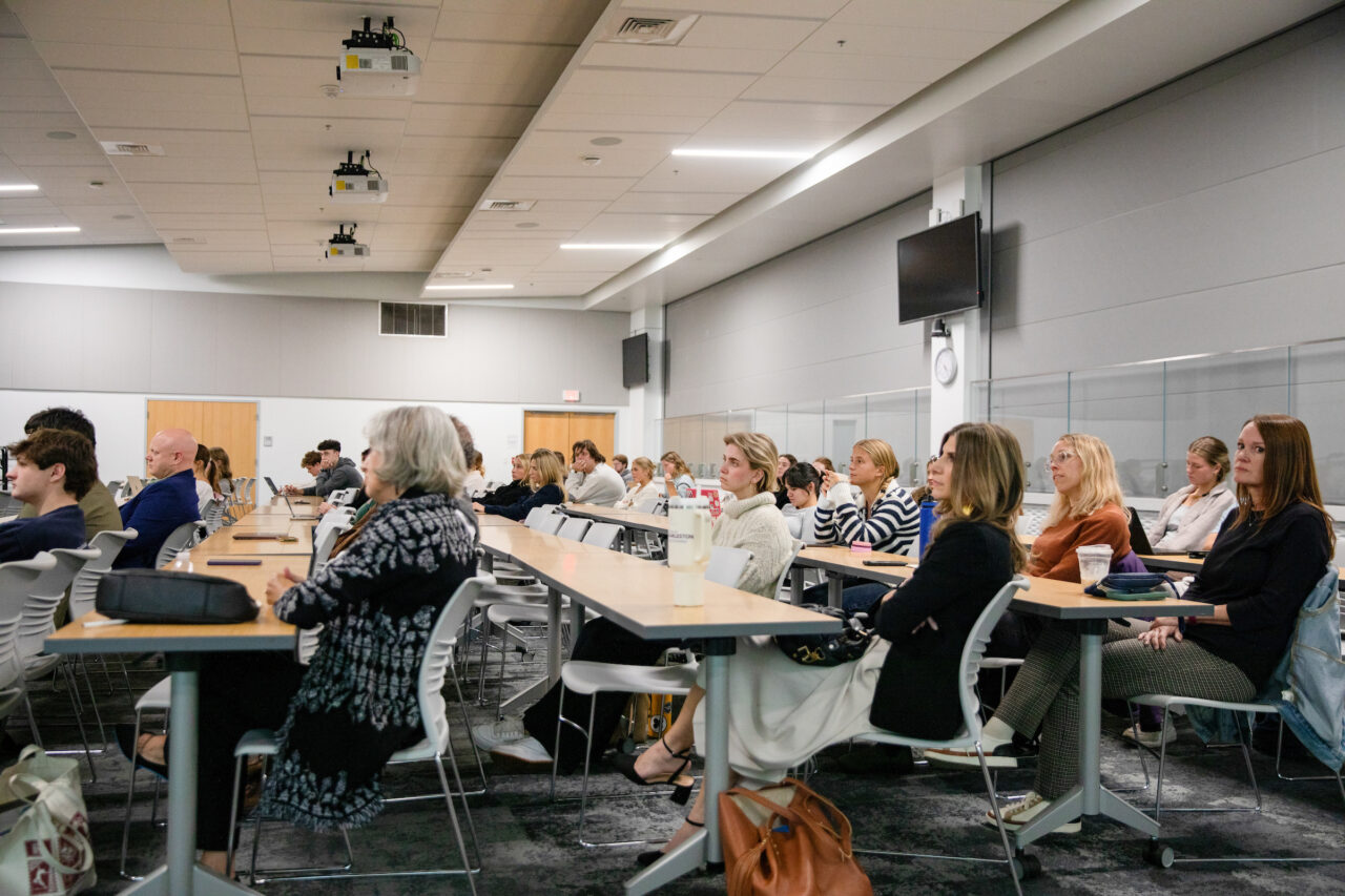 Hosted by the Civility Initiative, former elected officials, Mark Sanford (left) and Robin Tallon (right), spoke to students and faculty during the Congress to Campus Q&A.