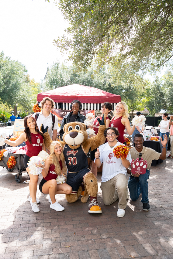 The Career Center hosted a Prep Rally in Rivers Green