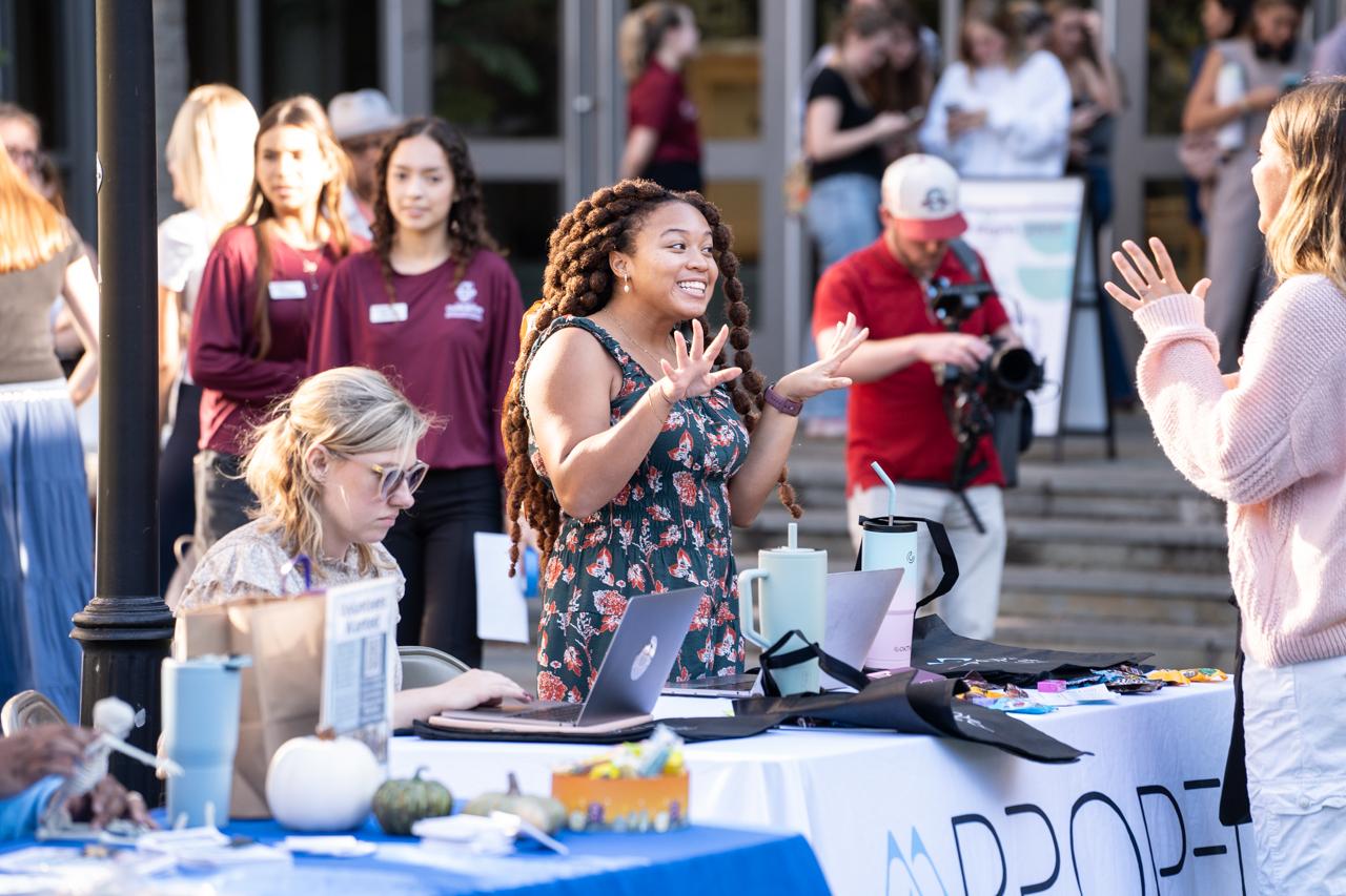 MUSC came to campus to share future opportunities and collaboration.