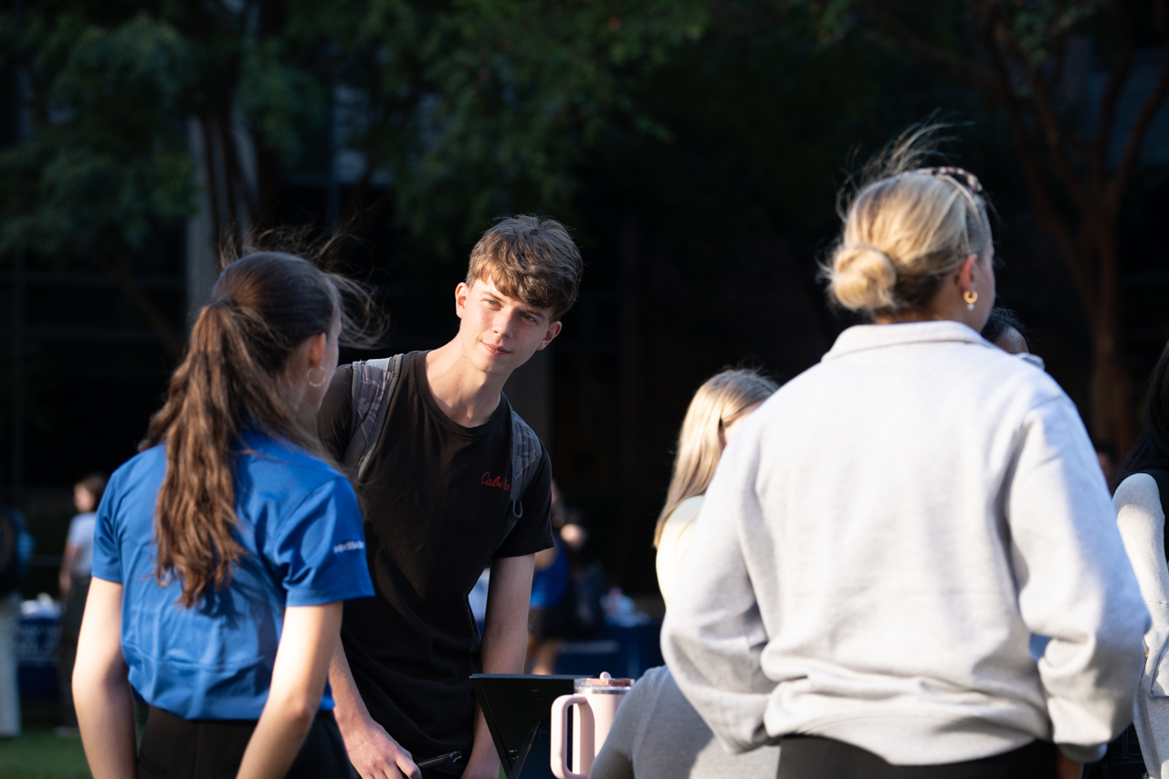 MUSC came to campus to share future opportunities and collaboration.