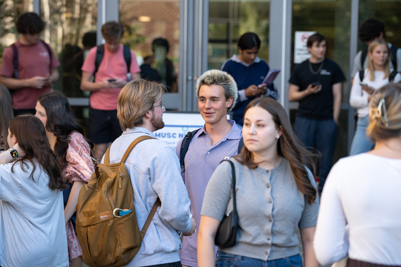 MUSC came to campus to share future opportunities and collaboration.